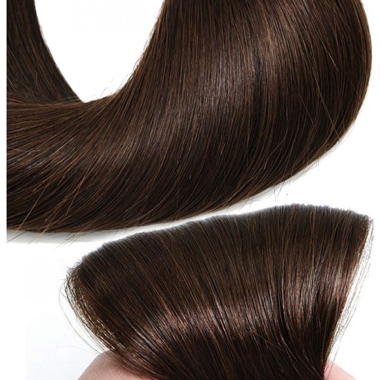 #2 DARKEST BROWN Weft/Weave Hair Extensions 120g 20